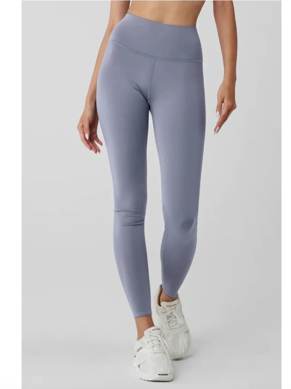 Alo Yoga High-Waist Airbrush Legging in Fog